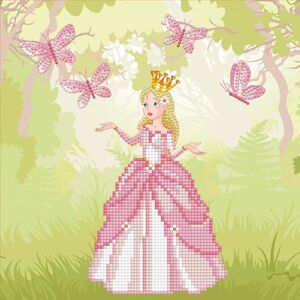 DIAMOND DOTZ Set per Pittura con Diamanti 5D Originale DOTZ Box Principessa con 2.037 Pietre a Mosaico diamantate, ca. 28 x 28 cm, Kit Fai da Te per Bambini dagli 8 Anni in su, Verde/Rosa DIAMOND DOTZ Set per Pittura con Diamanti 5D Originale DOTZ Box Principessa con 2.037 Pietre a Mosaico diamantate, ca. 28 x 28 cm, Kit Fai da Te per Bambini dagli 8 Anni in su, Verde/Rosa