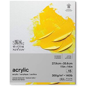Winsor & Newton Acrilico Blocco 300 g 27.9 x 35.6 cm 15 Fogli Winsor & Newton Acrilico Blocco 300 g 27.9 x 35.6 cm 15 Fogli