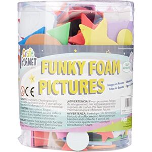 Docrafts - Craft Planet - Colori assortiti - Forme in schiuma per lavori creativi Docrafts - Craft Planet - Colori assortiti - Forme in schiuma per lavori creativi