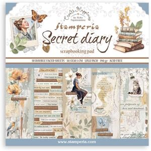 Bloc Album Stamperia "Secret Diary" - Carta creativa Bloc Album Stamperia "Secret Diary" - Carta creativa