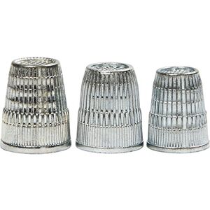 Creativ Ditali, 15 + 16 + 17 mm, 3 pezzi Creativ Ditali, 15 + 16 + 17 mm, 3 pezzi