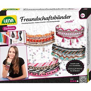LENA Amicizia Bracciali Mestiere Impostare per 8+ Anni Bambini, Multicolore LENA Amicizia Bracciali Mestiere Impostare per 8+ Anni Bambini, Multicolore