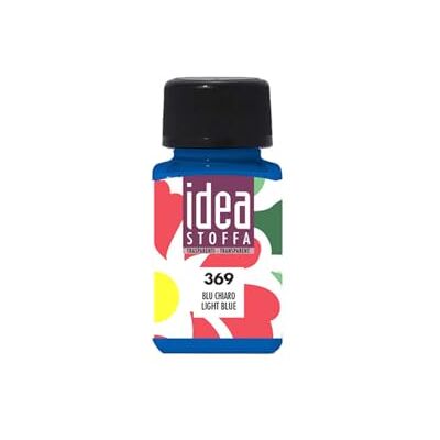 Maimeri Farben für Stoff Idee blau transparent Maimeri Farben für Stoff Idee blau transparent
