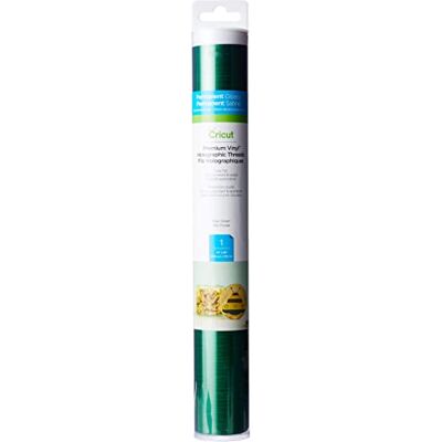 Cricut Fili olografici Vinile, PVC, Verde Rugiada, 1.2m (4ft) Cricut Fili olografici Vinile, PVC, Verde Rugiada, 1.2m (4ft)