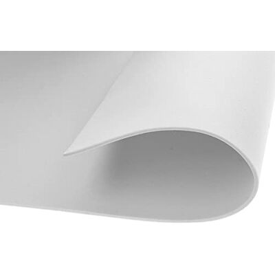 INNSPIRO Gomma EVA bianca fogli adesivi 20 x 30 cm x 2 mm. 20u. Materiale ampiamente utilizzato per artigianato e decorazione INNSPIRO Gomma EVA bianca fogli adesivi 20 x 30 cm x 2 mm. 20u. Materiale ampiamente utilizzato per artigianato e decorazione