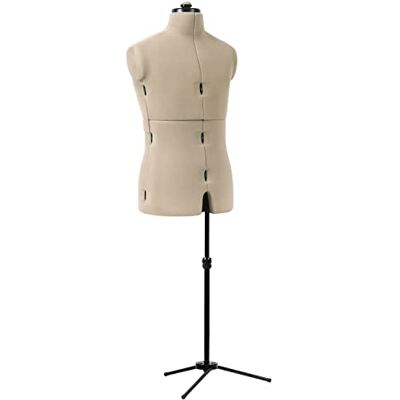 Dritz Forma del vestito regolabile, Cotone, Nero, Maschio Dritz Forma del vestito regolabile, Cotone, Nero, Maschio