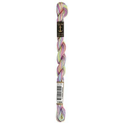 Anchor Perlgarn Multicolor, Stärke: 5, Aufmachung: 5g, Lauflänge: 21m, 1335 Anchor Perlgarn Multicolor, Stärke: 5, Aufmachung: 5g, Lauflänge: 21m, 1335