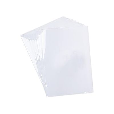 Sizzix Effectz -Pellicola per mascheratura, Formato A4, 10 Fogli, Taglia unica Sizzix Effectz -Pellicola per mascheratura, Formato A4, 10 Fogli, Taglia unica