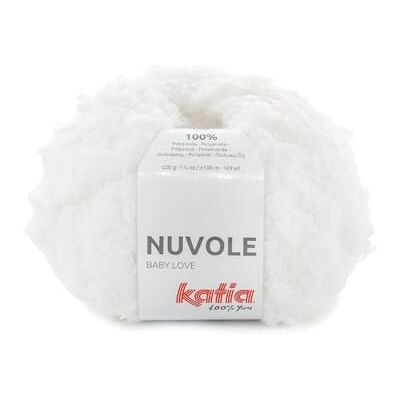 Katıa NUVOLE di in gomitoli da 50 grammi e 100 metri. (50 Bianco) Katıa NUVOLE di in gomitoli da 50 grammi e 100 metri. (50 Bianco)