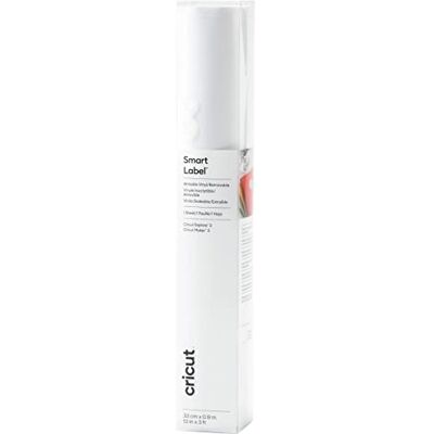 Cricut Smart Label Vinile scrivibile, rimovibile (0,9 m) Cricut Smart Label Vinile scrivibile, rimovibile (0,9 m)