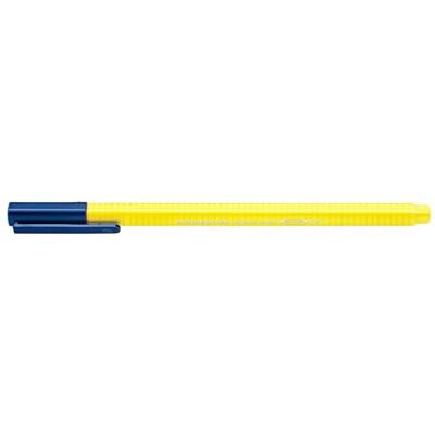 Staedtler confezione di penne di colore giallo chiaro Triplus Color, colore brillante lavabile, ideale per bambini, fusto triangolare ergonomico, punta 1.0 mm, 323-10 Staedtler confezione di penne di colore giallo chiaro Triplus Color, colore brillante lavabile, ideale per bambini, fusto triangolare ergonomico, punta 1.0 mm, 323-10