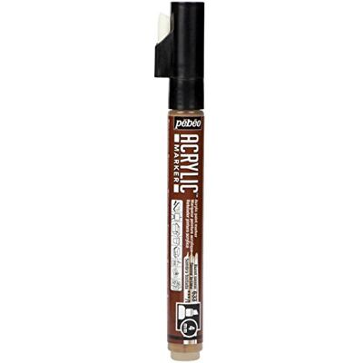 PEBEO Pébéo Decomarker punta smussata 4mm siena brucciata PEBEO Pébéo Decomarker punta smussata 4mm siena brucciata