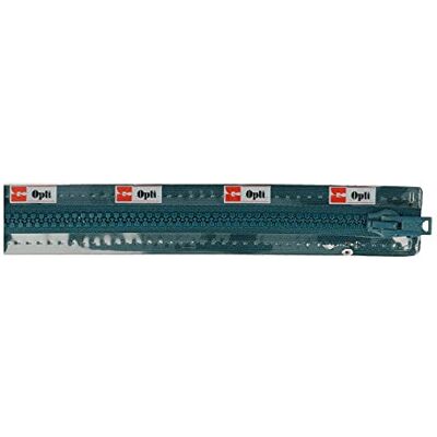 Opti Chiusura Lampo, 100% Poliestere, 00300 Verde, 55cm Opti Chiusura Lampo, 100% Poliestere, 00300 Verde, 55cm