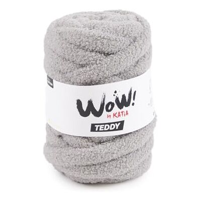 Katıa WOW TEDDY di in gomitoli da 600 grammi e 16 metri. (103 Grigio) Katıa WOW TEDDY di in gomitoli da 600 grammi e 16 metri. (103 Grigio)