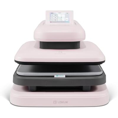 LOKLiK - ImPress Auto 2-Smart - Rosa - 38x38 cm - Pressa termica LOKLiK - ImPress Auto 2-Smart - Rosa - 38x38 cm - Pressa termica