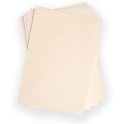 Sizzix Surfacez Superfici-Cartoncino Prestige , 50 pz, Avorio, Taglia Unica Sizzix Surfacez Superfici-Cartoncino Prestige , 50 pz, Avorio, Taglia Unica