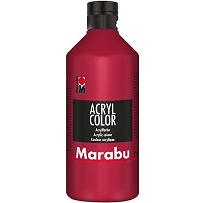 Marabu Acrylcolor, 500 ml, Carmine Marabu Acrylcolor, 500 ml, Carmine