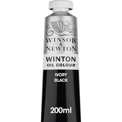 Winsor & Newton WN Olio Winton 200ml Nero avorio Winsor & Newton WN Olio Winton 200ml Nero avorio
