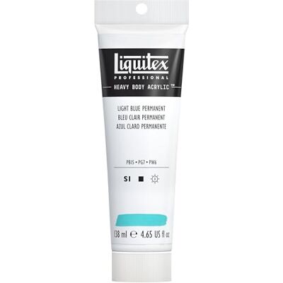 Liquitex Heavy Body - Tubetti da 138ml - Blu Chiaro Permanente - Colore Acrilico Liquitex Heavy Body - Tubetti da 138ml - Blu Chiaro Permanente - Colore Acrilico