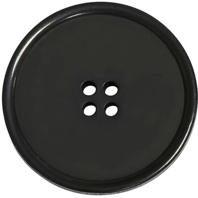 Aerzetix C74076 Set di 10 bottoni per cucire rotondi Ø25x3mm a 4 fori L40 40L con bordo in plastica colore nero diametro di apertura 1.5mm merceria cucito decorazione abbigliamento Aerzetix C74076 Set di 10 bottoni per cucire rotondi Ø25x3mm a 4 fori L40 40L con bordo in plastica colore nero diametro di apertura 1.5mm merceria cucito decorazione abbigliamento