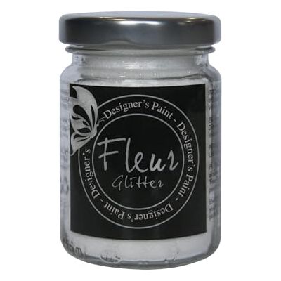 FLEUR DESIGNER'S PAINT Fleur Glitter In Polvere, 90Gr, Multicolore Bianco FLEUR DESIGNER'S PAINT Fleur Glitter In Polvere, 90Gr, Multicolore Bianco