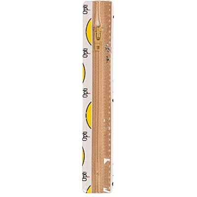 Opti Chiusura Lampo, 100% Poliestere, #00916 Marrone, 12 cm Opti Chiusura Lampo, 100% Poliestere, #00916 Marrone, 12 cm