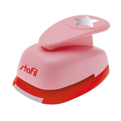 Stafil Perforatore a Stella Misura XL, Ø 47 mm, Fustella per Carta e Gomma EVA per Scrapbooking e Lavoretti Creativi Stafil Perforatore a Stella Misura XL, Ø 47 mm, Fustella per Carta e Gomma EVA per Scrapbooking e Lavoretti Creativi
