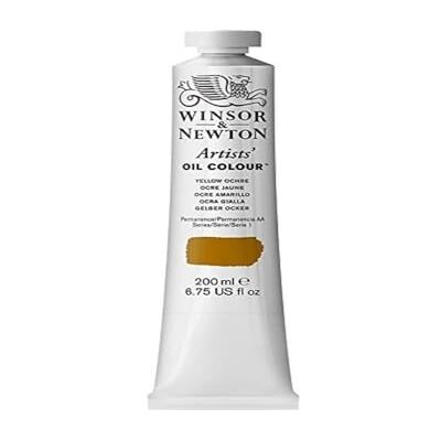 Winsor & Newton WN Olio Artists Oil Colour 200ml Ocra gialla Winsor & Newton WN Olio Artists Oil Colour 200ml Ocra gialla