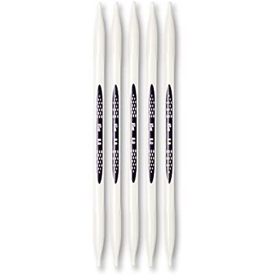 Prym , Set da 5 Ferri da Maglia Doppia, ergonomici, in Metallo, 8 mm x 20 cm di Lunghezza Prym , Set da 5 Ferri da Maglia Doppia, ergonomici, in Metallo, 8 mm x 20 cm di Lunghezza