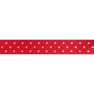 Berisfords Bobina di nastro, ROSSO/Oro, Taglia unica Berisfords Bobina di nastro, ROSSO/Oro, Taglia unica