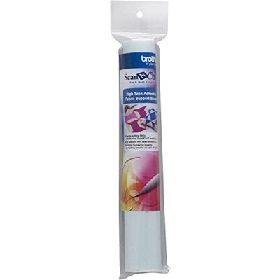 Brother Scan-N-Cut CASTBL2 Pellicola adesiva per taglio tessuti, colore: celeste Brother Scan-N-Cut CASTBL2 Pellicola adesiva per taglio tessuti, colore: celeste