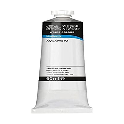 Winsor & Newton Winsor&Newton Aquapasto Medium per acquerelli, riduce la fluidità del colore e dà un effetto strutturato, 60 ml Winsor & Newton Winsor&Newton Aquapasto Medium per acquerelli, riduce la fluidità del colore e dà un effetto strutturato, 60 ml