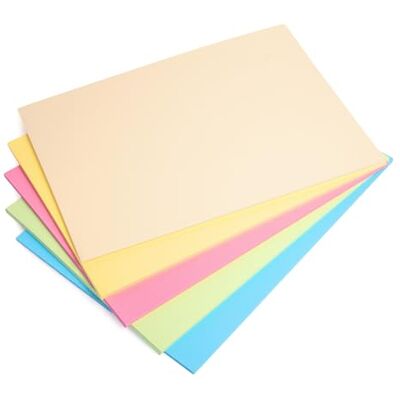 Assor - Hawksbill Card A3 225 GSM Pack da 25 - Pastello - Carta Assor - Hawksbill Card A3 225 GSM Pack da 25 - Pastello - Carta