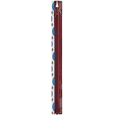 Opti Chiusura con zip, 100% poliestere, 00763 rosso, 80 cm Opti Chiusura con zip, 100% poliestere, 00763 rosso, 80 cm