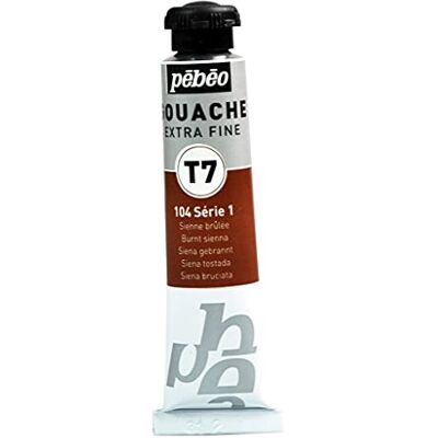 PEBEO Tubetto di tempera, 20 ml Siena Bruciata PEBEO Tubetto di tempera, 20 ml Siena Bruciata