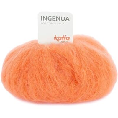 Katıa INGENUA gomitoli da 50 grammi e 140 metri. (86 Arancione) Katıa INGENUA gomitoli da 50 grammi e 140 metri. (86 Arancione)