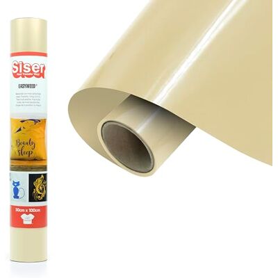 SISER ® EasyWeed® Perla, 30cm x 1mt, vinile termotrasferibile termoadesivo per personalizzare i tessuti, hobby creativi, certificato VeganOk e Oeko-Tex standard 100 classe I. SISER ® EasyWeed® Perla, 30cm x 1mt, vinile termotrasferibile termoadesivo per personalizzare i tessuti, hobby creativi, certificato VeganOk e Oeko-Tex standard 100 classe I.