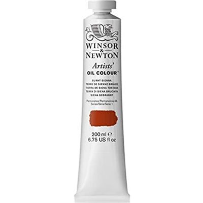 Winsor & Newton Colore a olio, 200 ml Burnt Sienna Winsor & Newton Colore a olio, 200 ml Burnt Sienna