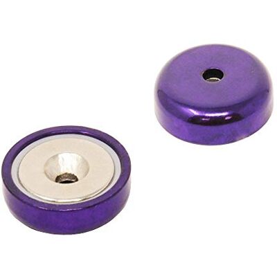 FIRST4MAGNETS Viola Un Tipo Di Magneta A Pentola Di Neodimio Per Arti, Artigianato, Produzione Di Modelli, Fai -Da -Te, Hobby, Ufficio E Casa Pacco Da 25mm Di 4mm Di 4 FIRST4MAGNETS Viola Un Tipo Di Magneta A Pentola Di Neodimio Per Arti, Artigianato, Produzione Di Modelli, Fai -Da -Te, Hobby, Ufficio E Casa Pacco Da 25mm Di 4mm Di 4