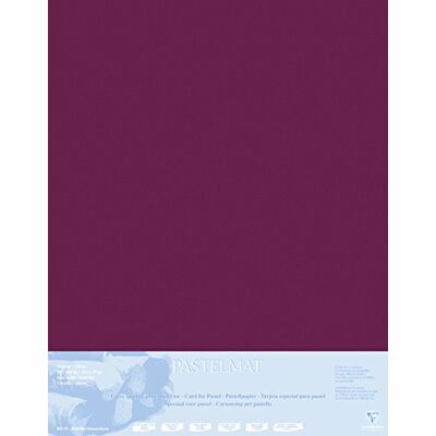 Clairefontaine Passepartout Pastelmat, 70 x 100 cm, 5 Fogli, Vino Clairefontaine Passepartout Pastelmat, 70 x 100 cm, 5 Fogli, Vino