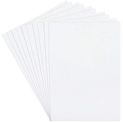 ideen mit herz 10 fogli di gomma espansa glitterati Fogli in schiuma EVA Carta Crepla con glitter Autoadesivi Formato DIN A4 Per lavori di bricolage (bianco) ideen mit herz 10 fogli di gomma espansa glitterati Fogli in schiuma EVA Carta Crepla con glitter Autoadesivi Formato DIN A4 Per lavori di bricolage (bianco)