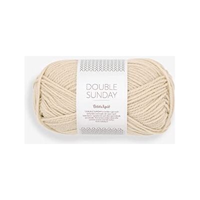 Sandnes Garn Double Sunday by PetiteKnit col.2511 Almond Sandnes Garn Double Sunday by PetiteKnit col.2511 Almond