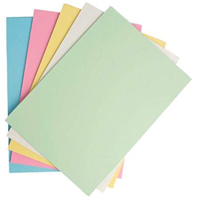 House of Card & Paper Casa di carta e carta A2 220 g/mq, colori pastello assortiti, confezione da 50 fogli) House of Card & Paper Casa di carta e carta A2 220 g/mq, colori pastello assortiti, confezione da 50 fogli)