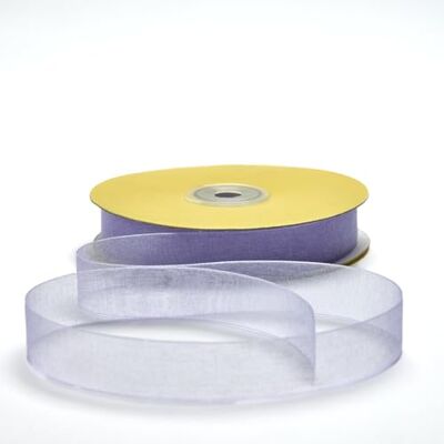 BARATTI Nastro Organza 10mm x 50m Decorativo in Poliestere Trasparente, Per Bomboniere, Regali, Feste, Fai da Te, Matrimonio, Compleanno, Artigianato, Natale, Decorazioni (Lilla) BARATTI Nastro Organza 10mm x 50m Decorativo in Poliestere Trasparente, Per Bomboniere, Regali, Feste, Fai da Te, Matrimonio, Compleanno, Artigianato, Natale, Decorazioni (Lilla)