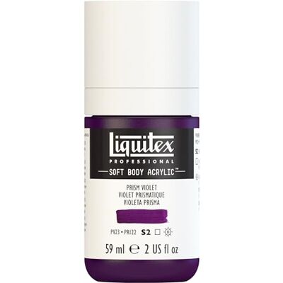 Liquitex Professional Soft Body, Colore Acrilico, 59 Ml, Viola Liquitex Professional Soft Body, Colore Acrilico, 59 Ml, Viola