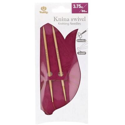 Tulip Knina Swivel Rondbreinaald 80cm 3,75mm Tulip Knina Swivel Rondbreinaald 80cm 3,75mm