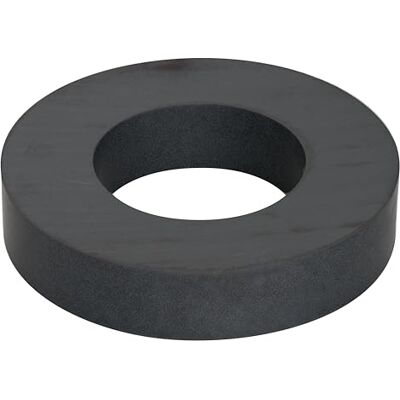 FIRST4MAGNETS Y30Bh Ferrite Ring Magnet Per Arti, Artigianato, Creazione Di Modelli, Fai -Da -Te E Hobby 74Mm O.D. x 40Mm I.D. x 15mm Di Spessore 7kg Di Tiro FIRST4MAGNETS Y30Bh Ferrite Ring Magnet Per Arti, Artigianato, Creazione Di Modelli, Fai -Da -Te E Hobby 74Mm O.D. x 40Mm I.D. x 15mm Di Spessore 7kg Di Tiro