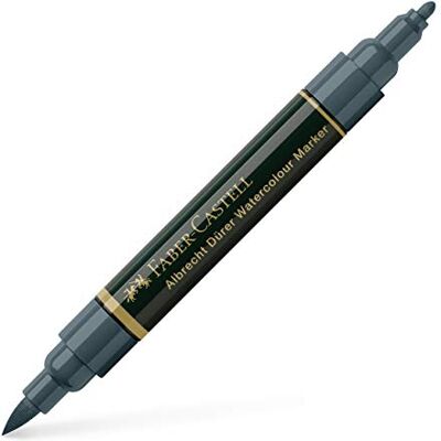 Faber-Castell 160457 Scatola da 4 pennarelli acquerellabili A. Dürer 157, colore indaco scuro Faber-Castell 160457 Scatola da 4 pennarelli acquerellabili A. Dürer 157, colore indaco scuro