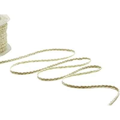 Furlanis Nastro Treccia Lino Avorio, 5 mm x 20 m Furlanis Nastro Treccia Lino Avorio, 5 mm x 20 m