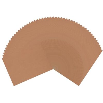 Creative Florence Carta autoadesiva per bricolage, formato A4, formato A4, 50 pezzi, colore: Marrone Creative Florence Carta autoadesiva per bricolage, formato A4, formato A4, 50 pezzi, colore: Marrone